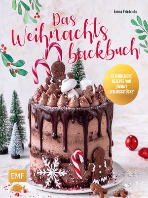 cover image of Das Weihnachtsbackbuch